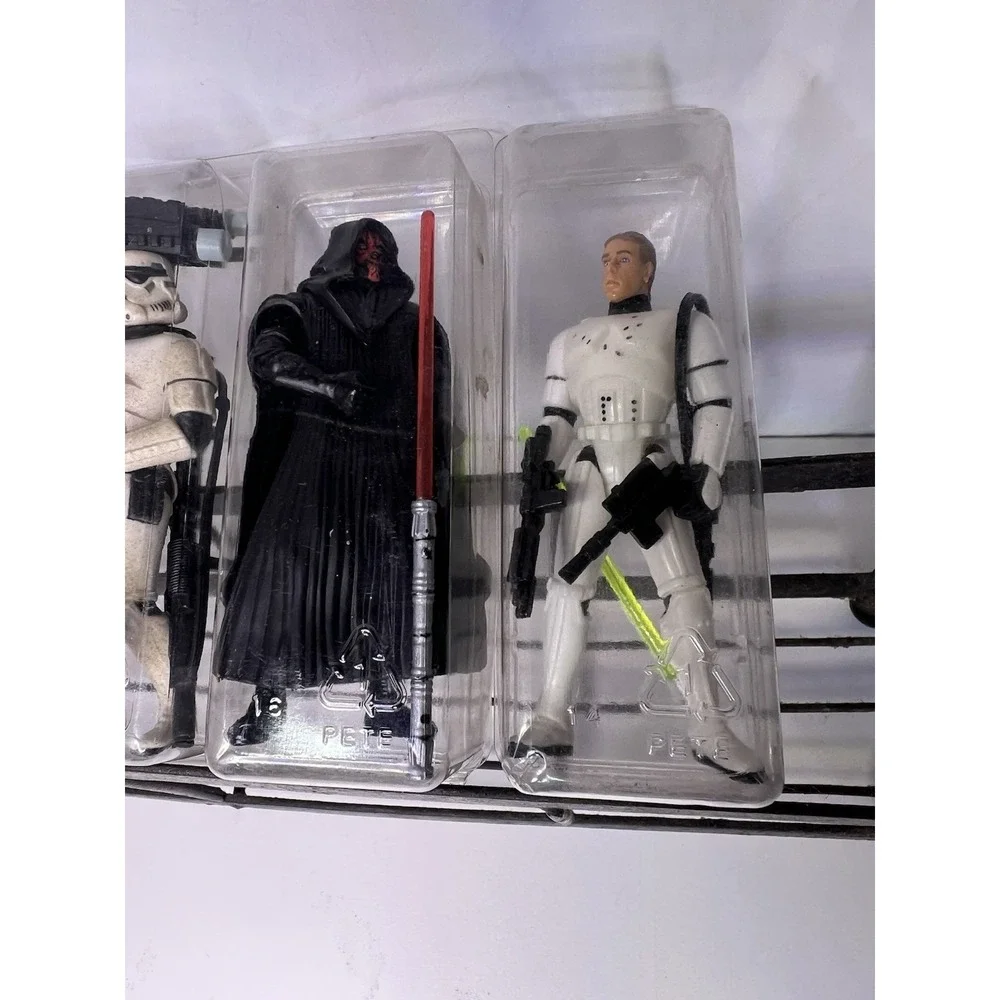 4 Kenner Star‎ Wars Figures, 1 Hasbro Figure With Accessories Lot